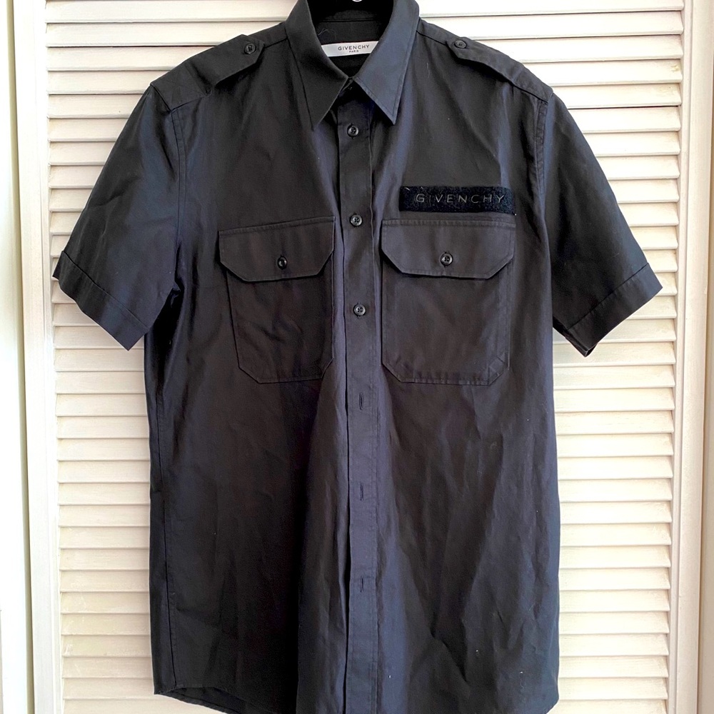 Givenchy Size Meduim Men’s Military Shirt